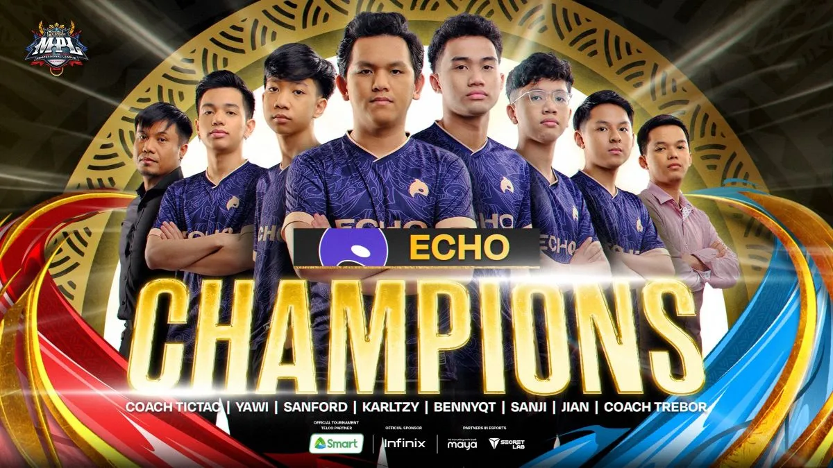 Echo 在 Blacklist 未得分后夺得 MPL 菲律宾第 11 赛季冠军