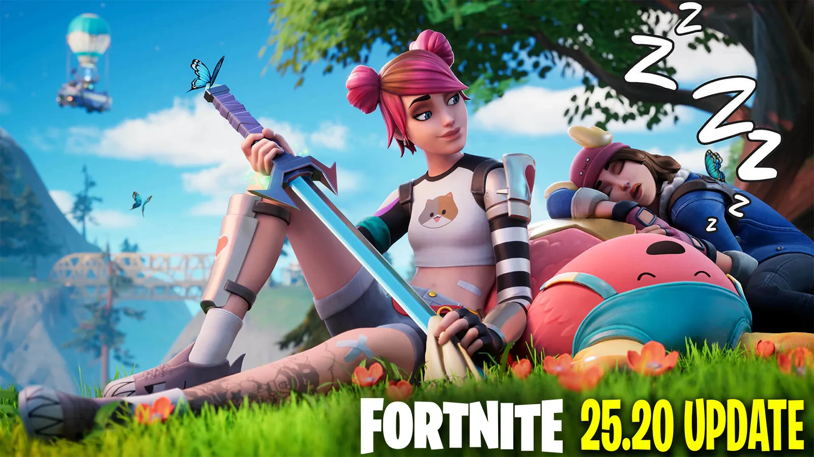 Fortnite 25.20 更新補丁說明：Futurama 跨界、猛獁手槍、Bender 的閃亮金屬射線槍