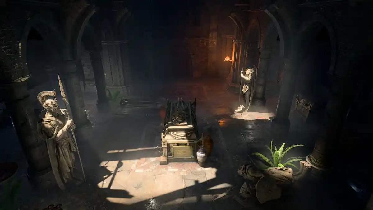 博德之门 3：如何打开 BG3 中的 Dank Crypt Sarcophagus Trap？