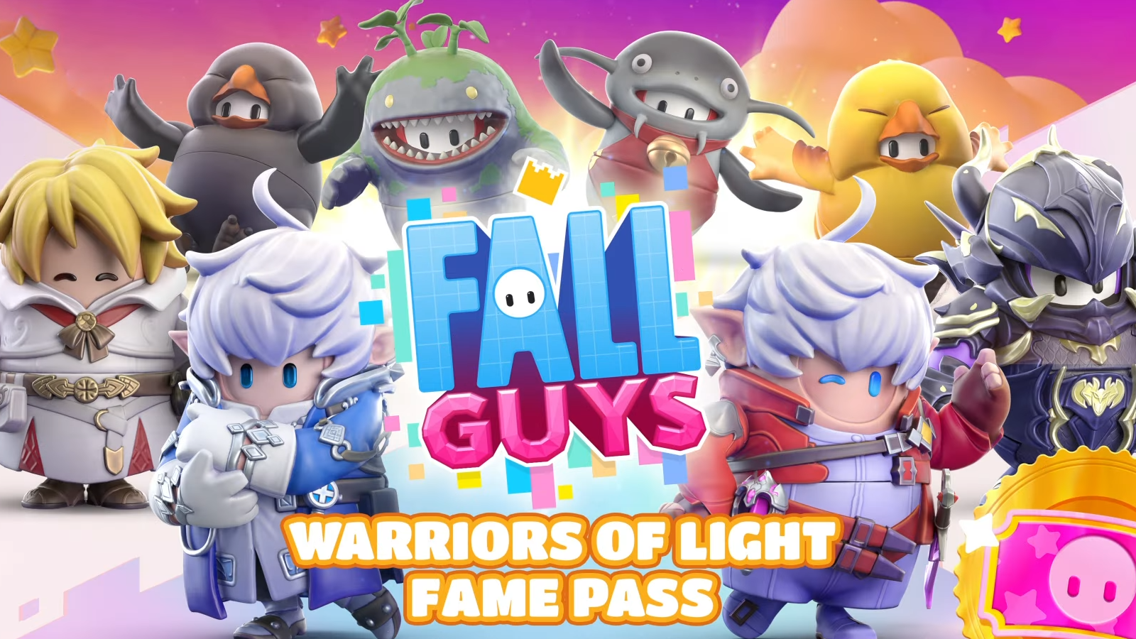 Fall Guys 合作活動中的所有最終幻想 XIV 皮膚