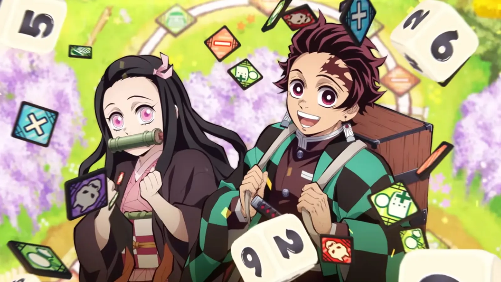 惡魔殺手的新遊戲是動漫和馬里奧派對相同的部分