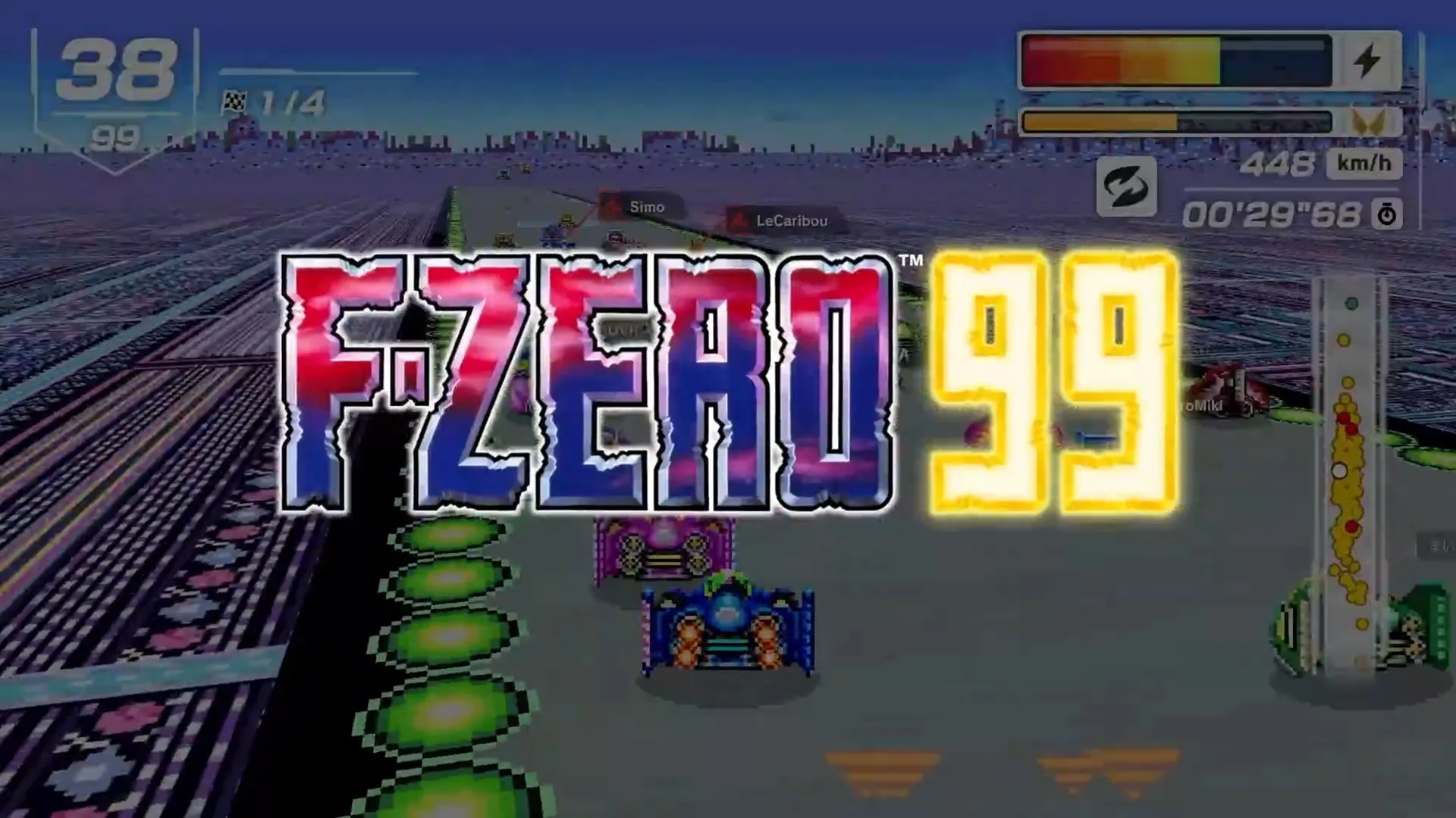 距离赛道20年后，F-Zero 99参加了大皇家队