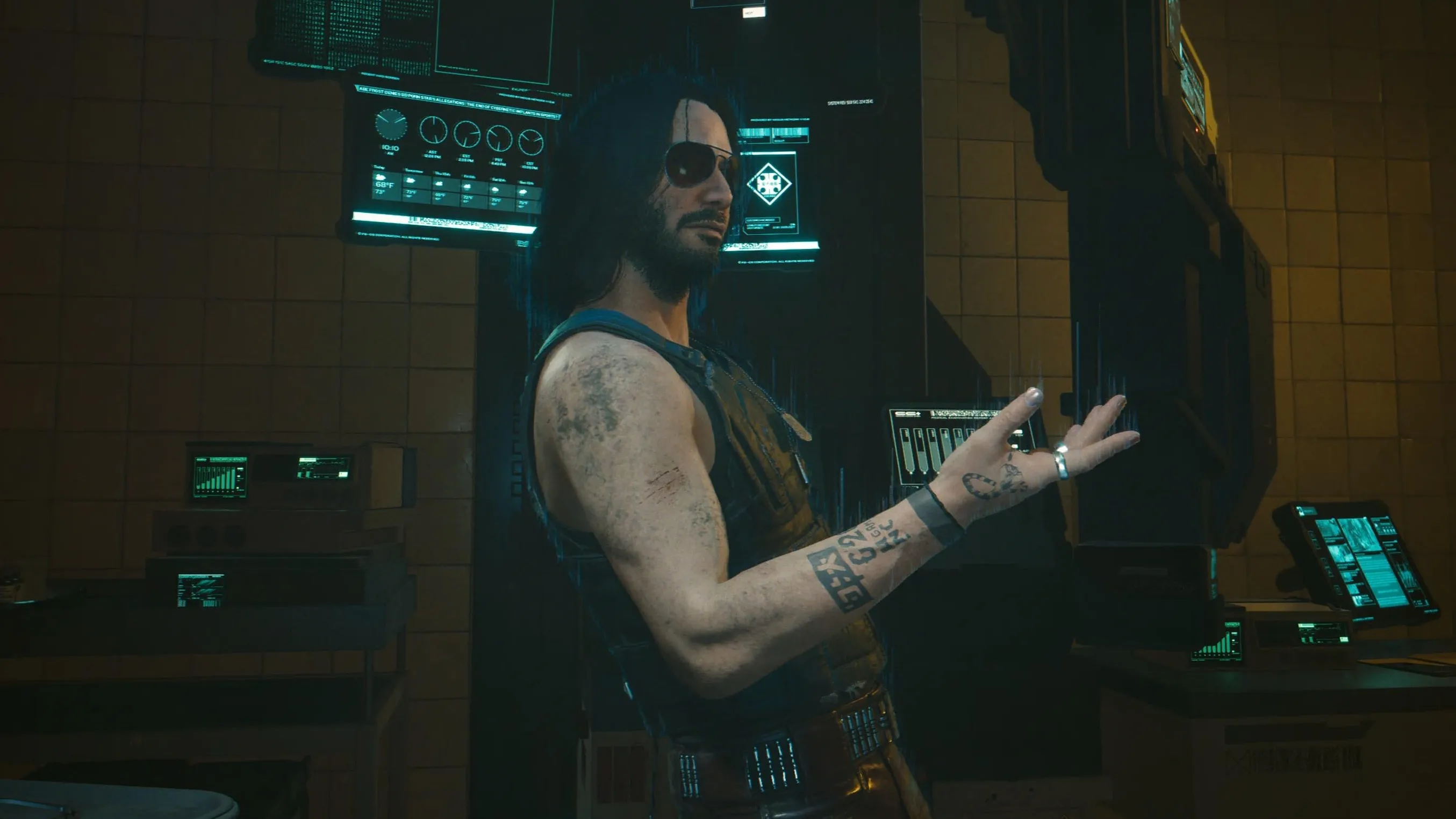 Cyberpunk 2077：所有约翰尼银手物品位置