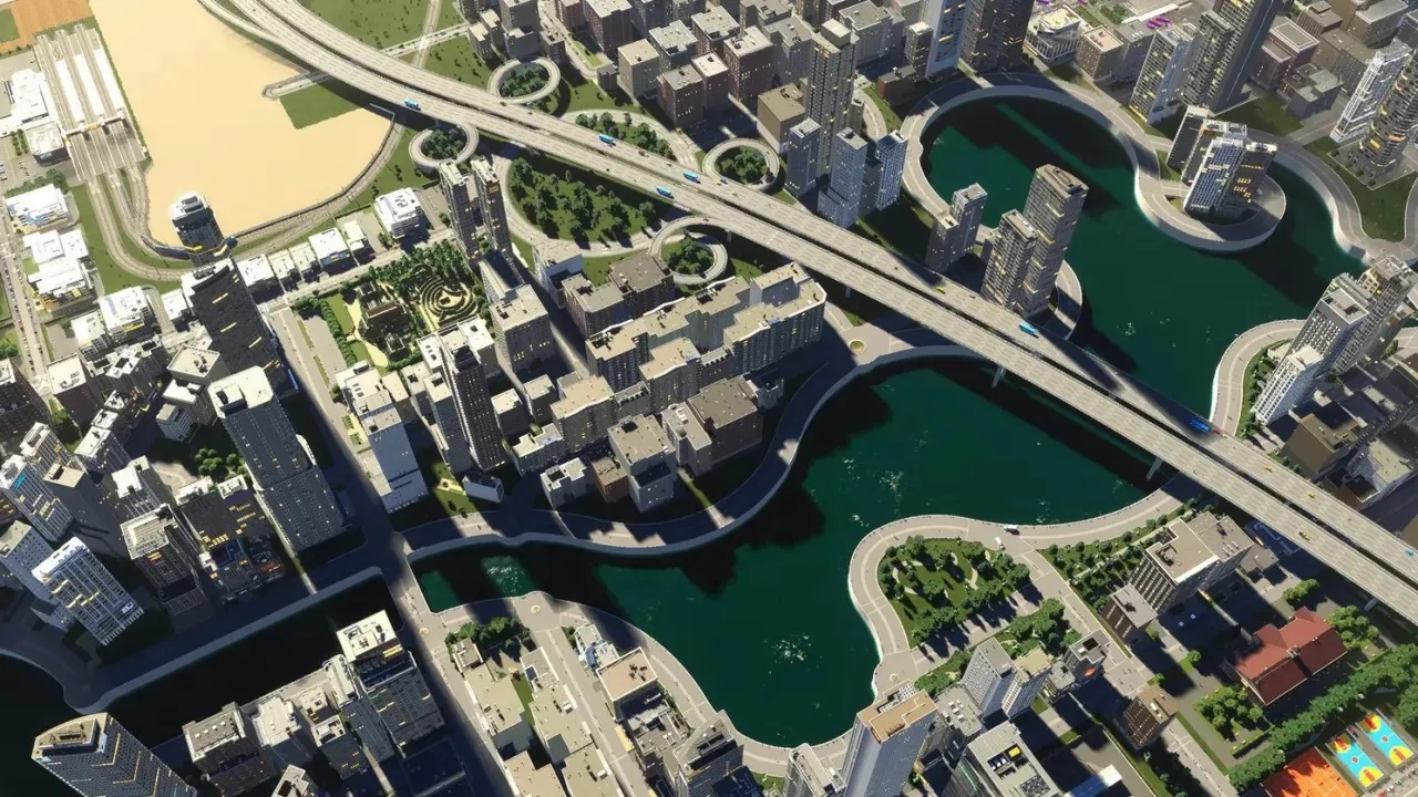 如何在城市Skylines中建造高架道路2