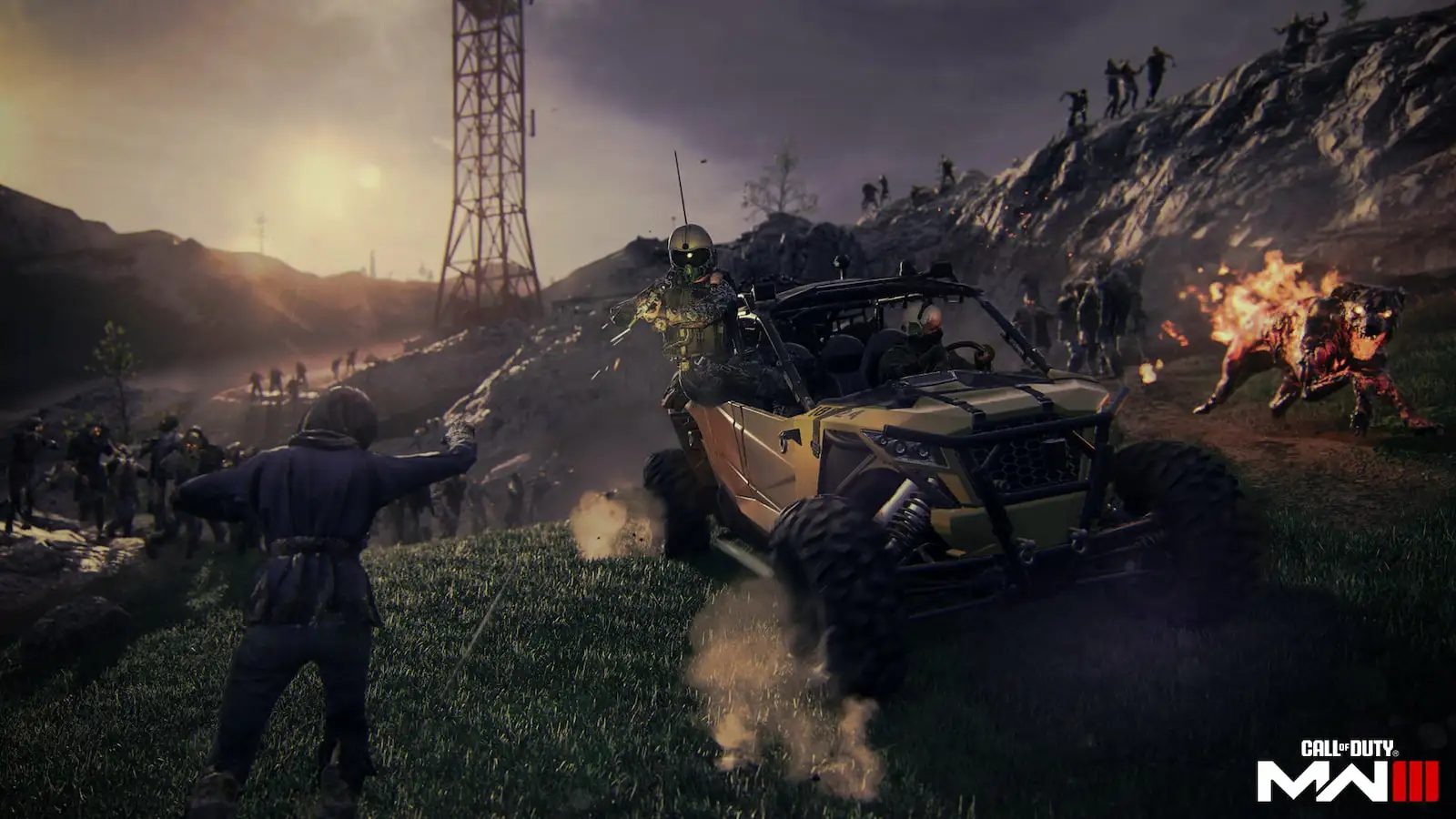 如何在 MW3 Zombies 中修理輪胎