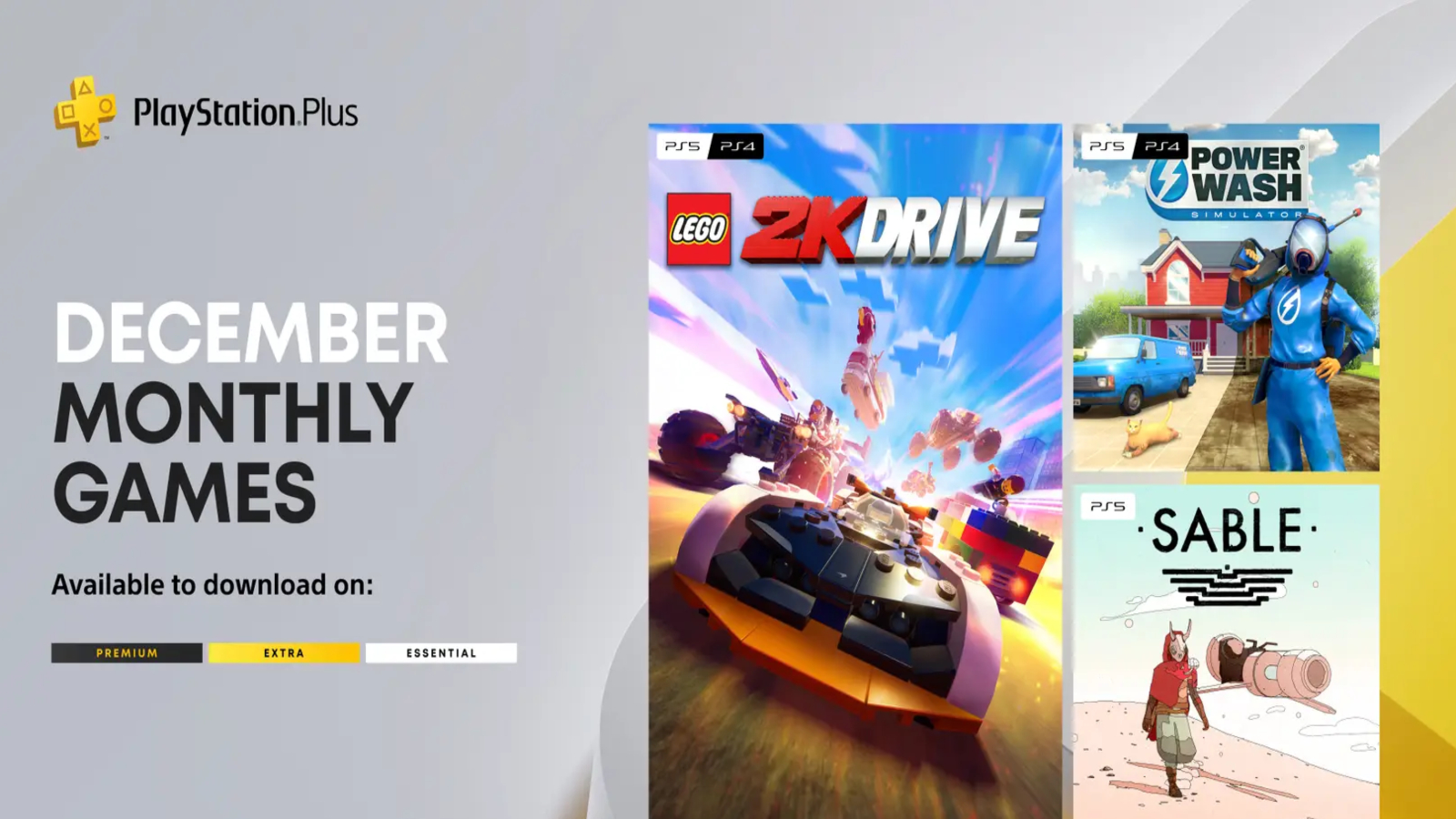PS Plus 2023年12月：本月的PlayStation Plus標題