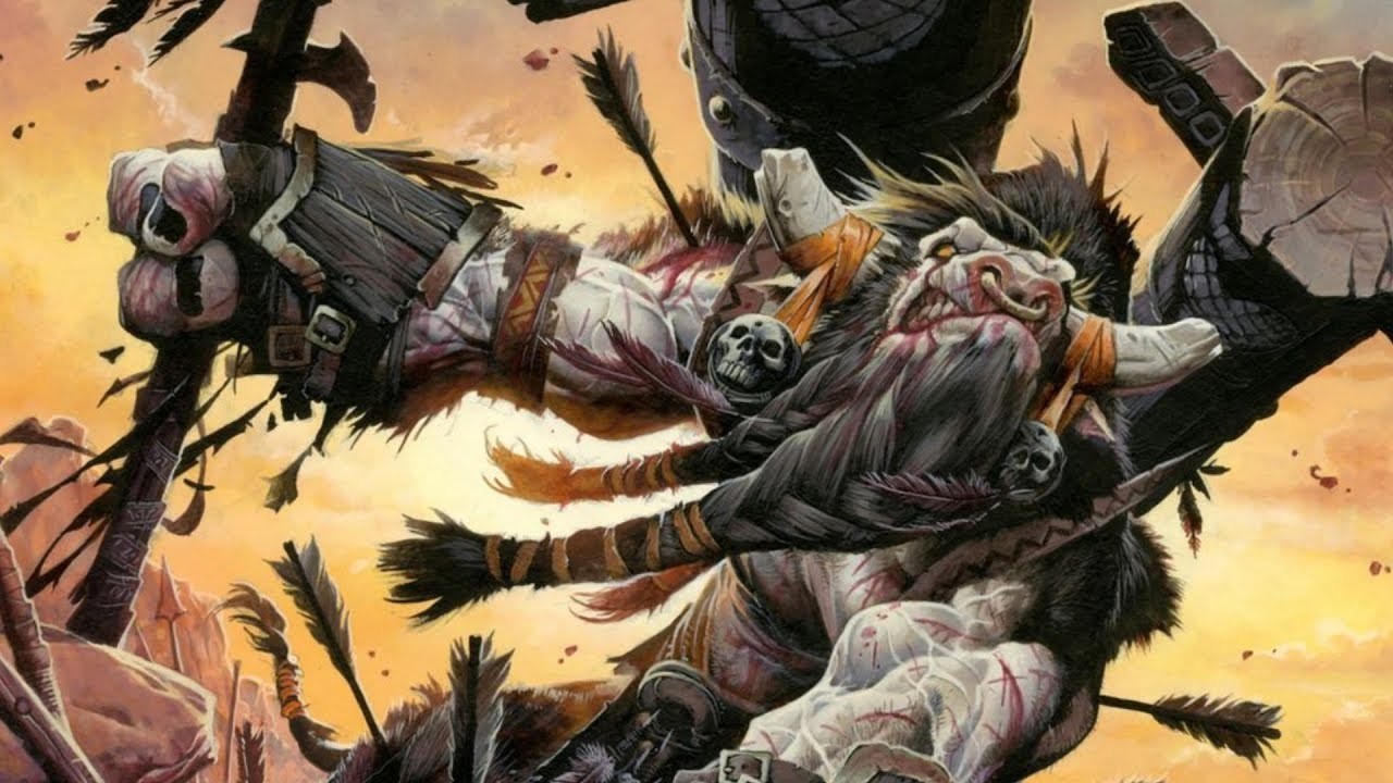 最好的凱恩·霍德（Cairne Bloodhoof）在魔獸爭吵中建立