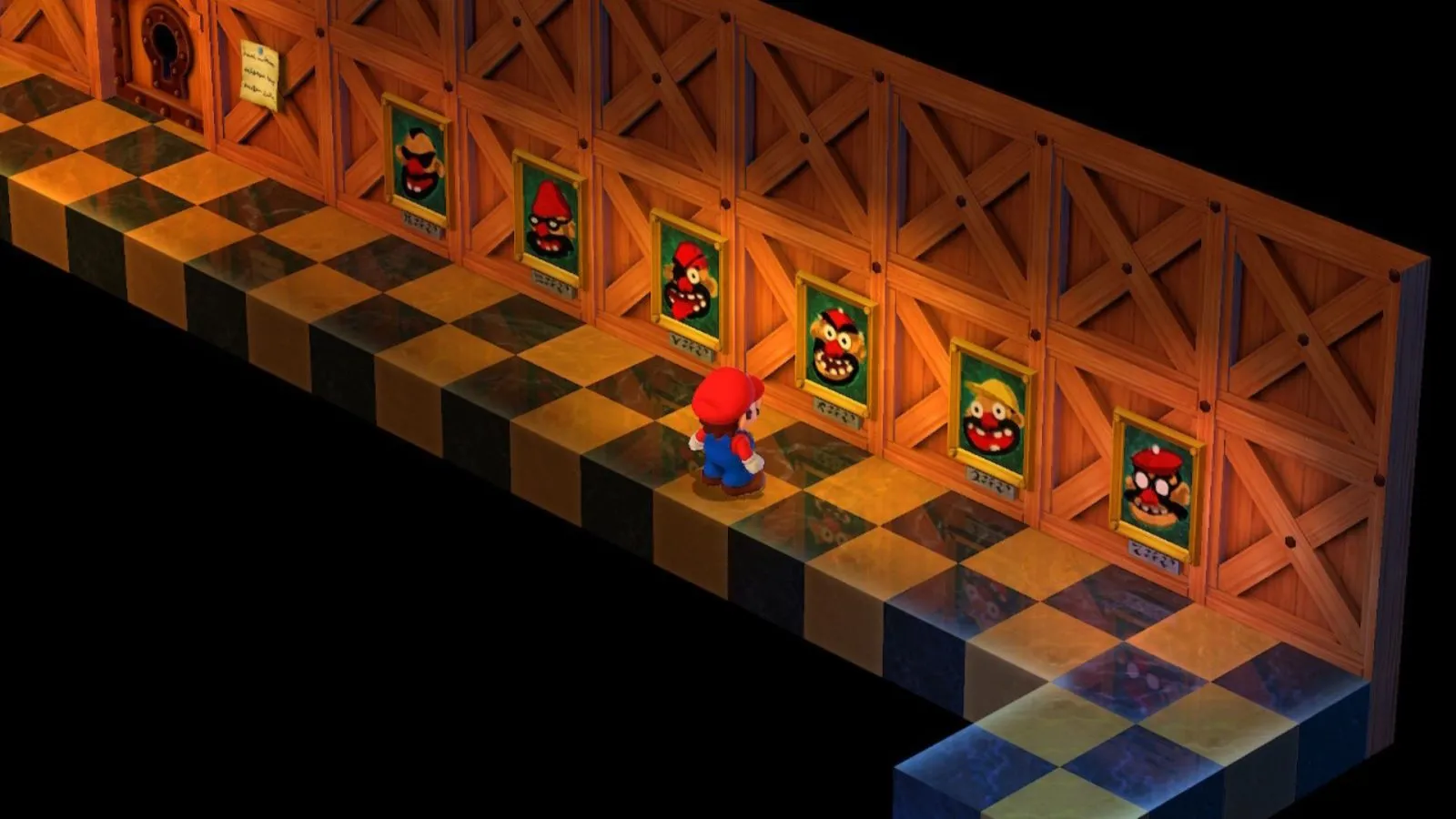 超级Mario RPG翻拍中的Booster Tower Portait Order