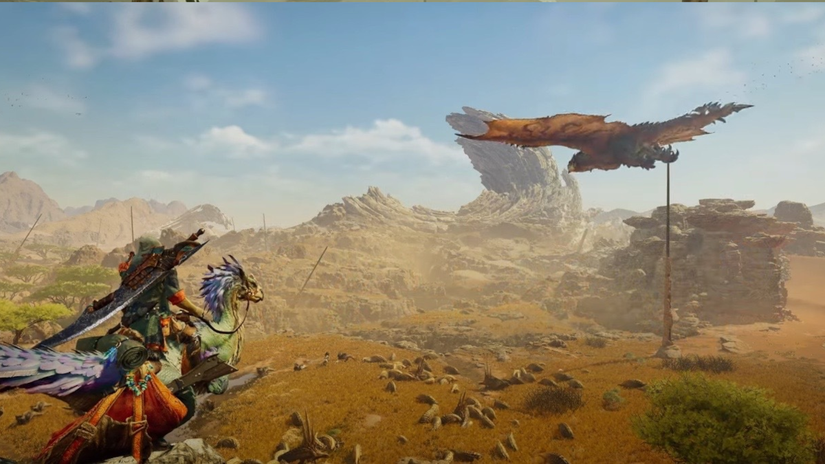 Capcom首次亮相Monster Hunter：具有令人难以置信的视觉效果和动作的荒野