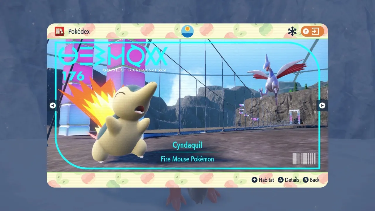 如何在《精靈寶可夢 猩紅與紫羅蘭》中捕捉 Cyndaquil The Indigo Disk