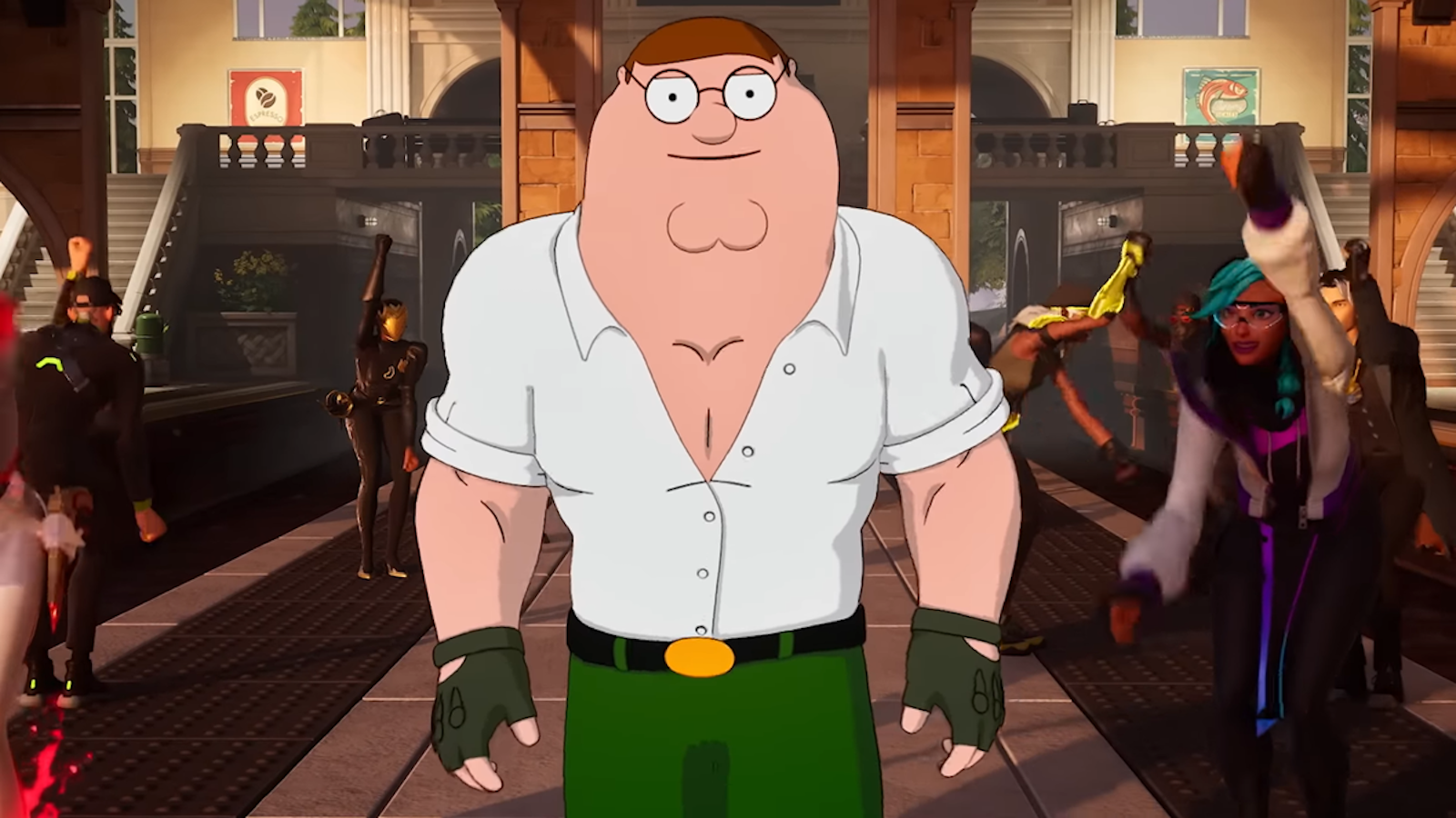 Fortnite中是否有Peter Griffin和Solid Snake Lego Styles？