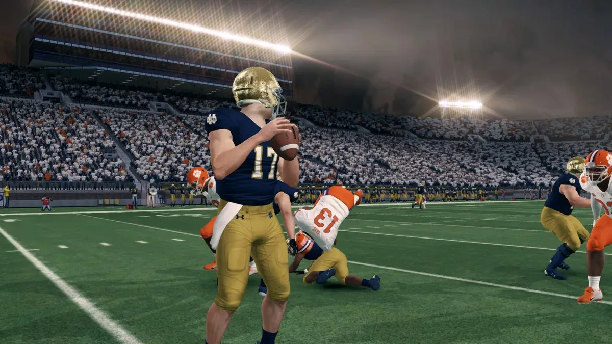 EA 因缺乏新遊戲資訊而毀了大學橄欖球的完美之夜