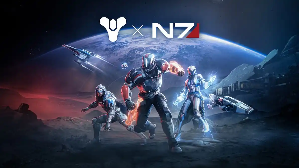 Destiny 2下個月在Ultimate Sci-Fi Mashup中獲得質量效應化妝品