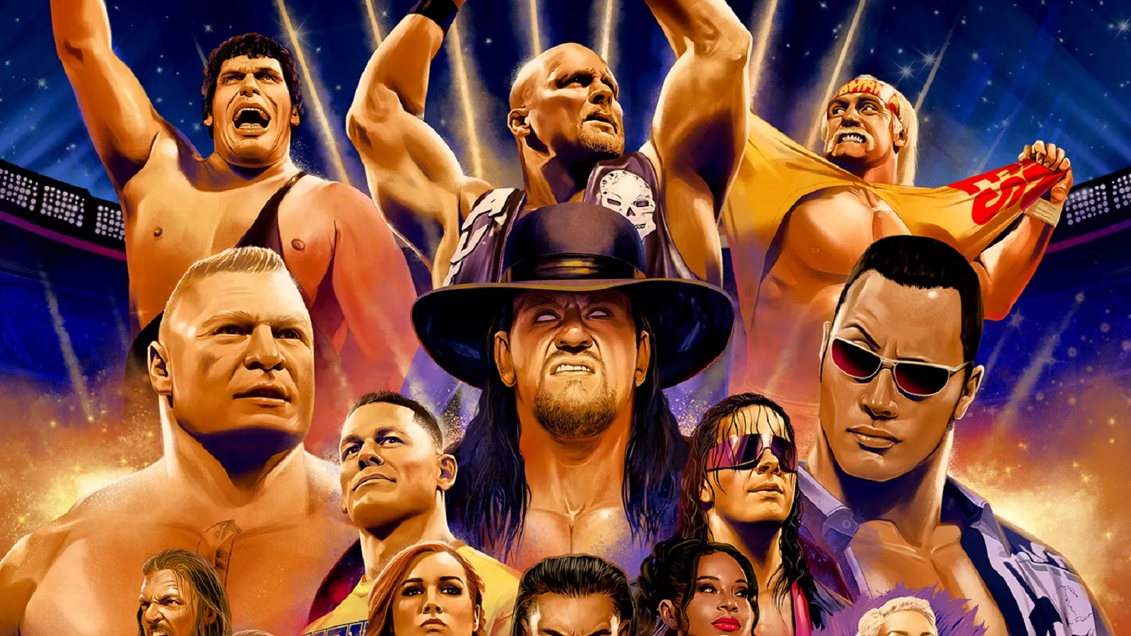 WWE 2K24将庆祝40年的WrestleMania