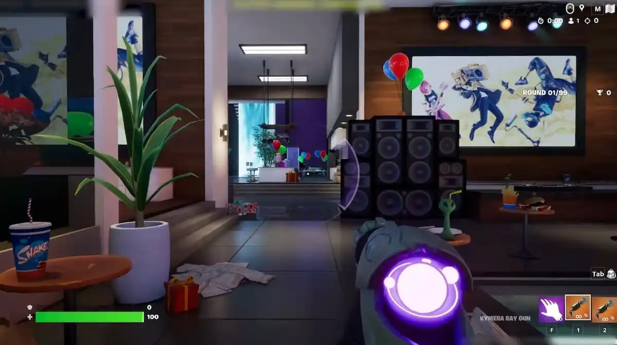 Fortnite終於在2024年獲得了第一人稱視角，但在Royale-yet中沒有