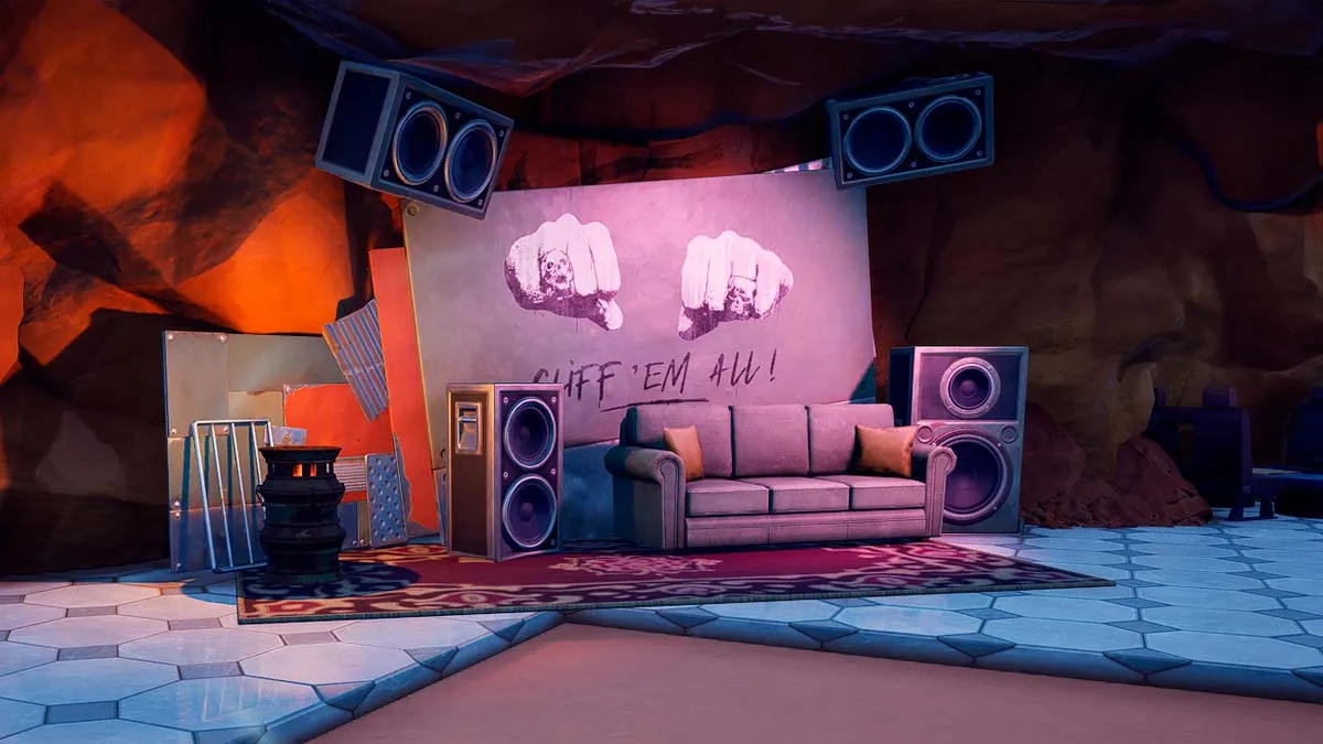 如何在Fortnite第5章中找到Metallica紀念復活節彩蛋，第3季
