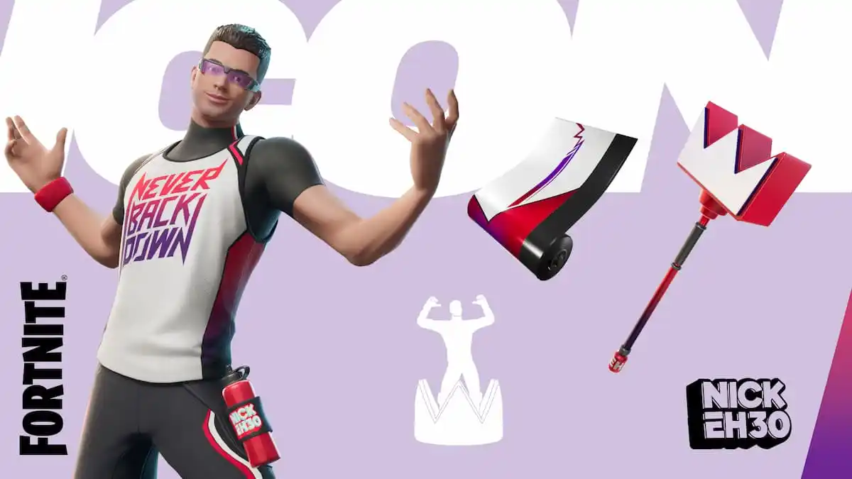Nick Eh 30 憑藉閃亮的新捆綁包加入 Fortnite 的 Icon 系列
