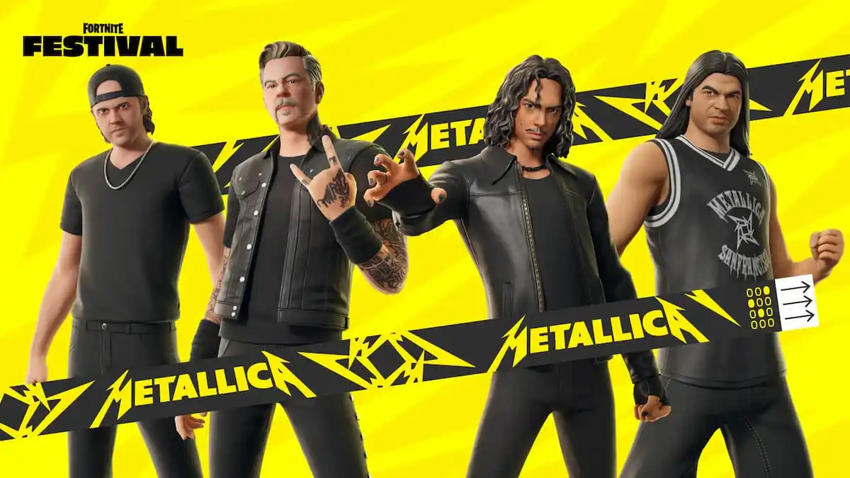 如何獲得 Fortnite 中的所有 Metallica 皮膚