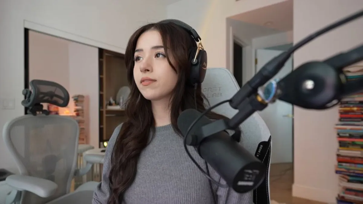 Pokimane给出了一个大规模的Douchebag大小的原因，她永远不会签下脚步：“直接盖尔行为”