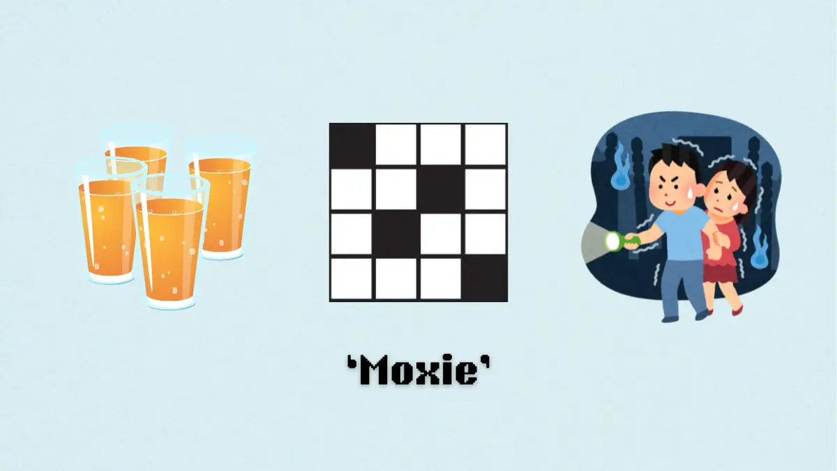 《Moxie》紐約時報迷你填字遊戲線索答案和提示