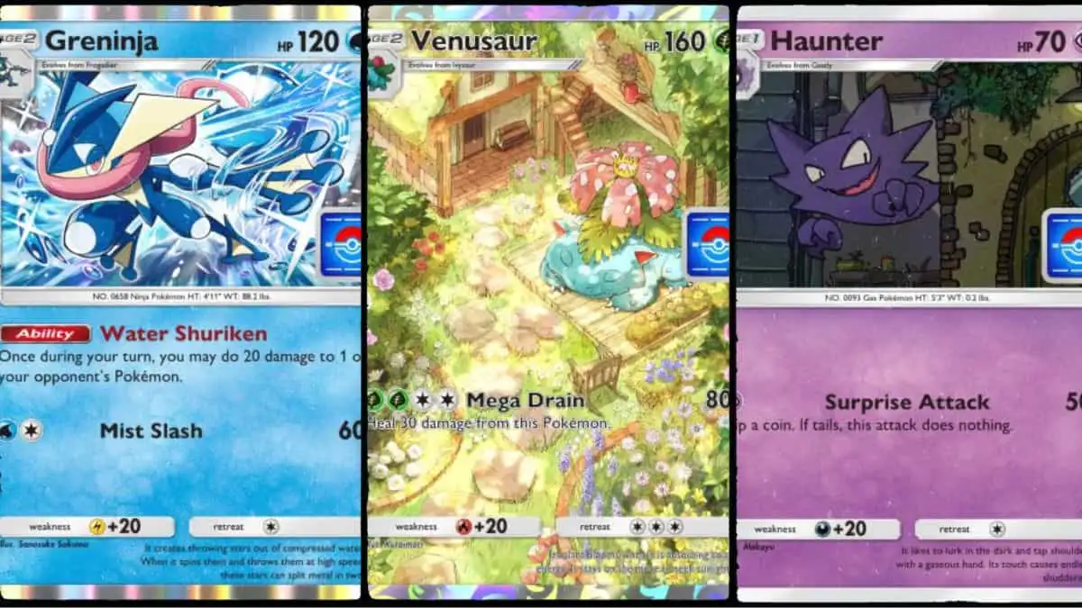 Pokémon TCG Pocket Venusaur 掉落活動：日期、促銷卡和最佳牌組