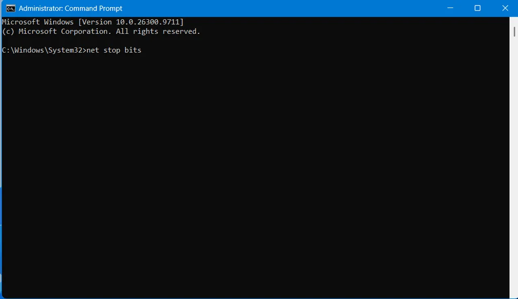 重置 Windows 更新组件