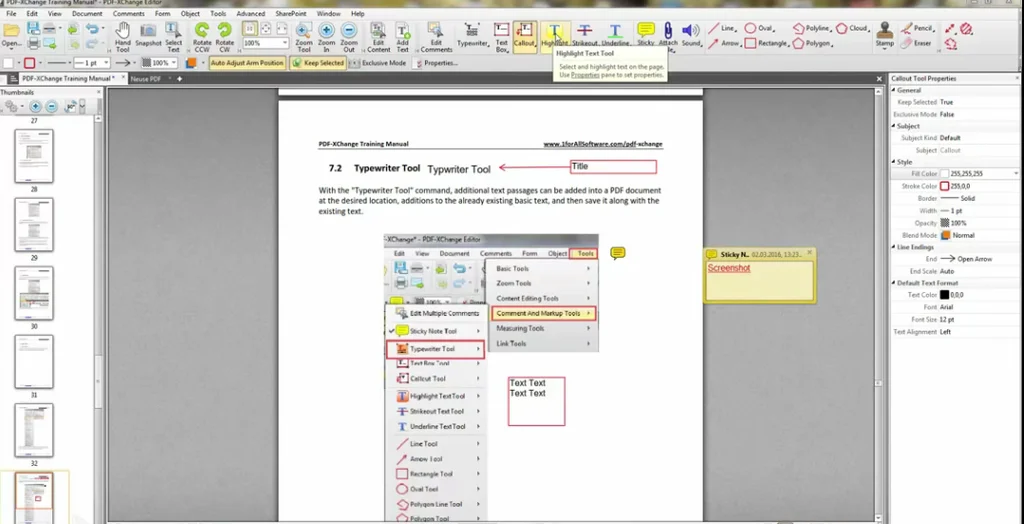 PDF-XChange Editor 界面