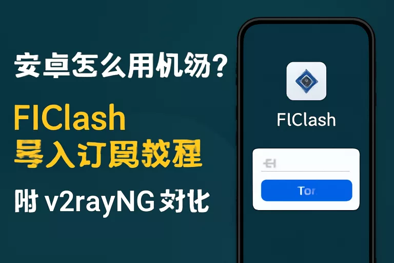 安卓怎么用机场？FlClash 导入订阅教程，附 v2rayNG 对比（2026）