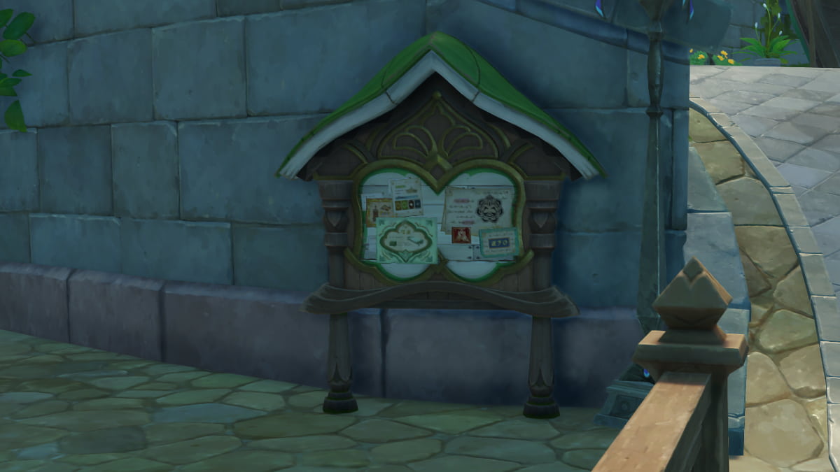 如何在原神中完成 Drusus Riddle Sumeru City 公告板拼圖